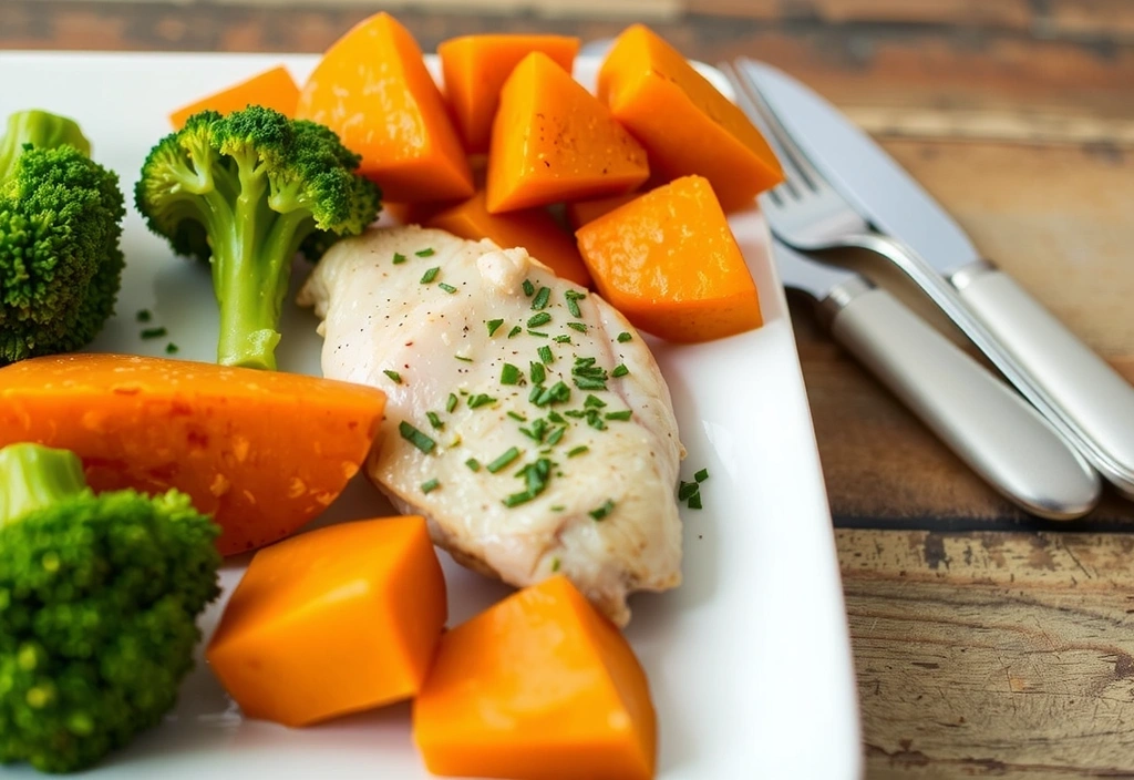 Ernährungsplan für Muskelaufbau